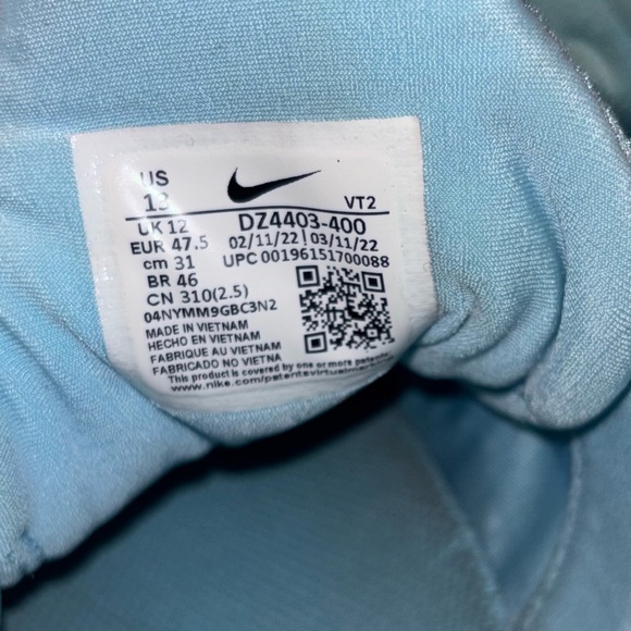 Nike Air VaporMax Plus University Blue - Picture 10 of 13